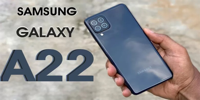 گوشی موبایل مدل samsung galaxy a22 